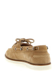 PINKO Beige Calfskin Moccassin