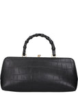 Jil Sander Black Leather Handbag
