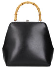 Jil Sander Black Leather Handbag