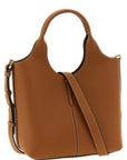Tod's Brown Calfskin Tote Bag