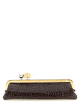 Jacquemus Brown Goatskin Clutch Bag