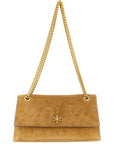 Tory Burch Brown Calfskin Shoulder Bag