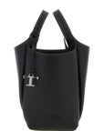 Tod's Black Calfskin Handbag