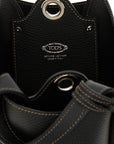 Tod's Black Calfskin Handbag