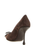 Jimmy Choo Brown Leather High Heel Pumps