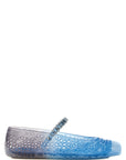 Jimmy Choo Blue Plastic Ballet Flats