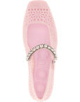 Jimmy Choo Multicolor Plastic Ballet Flats