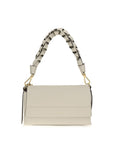 Coccinelle Beige Calf Leather Bos Taurus Shoulder Bag