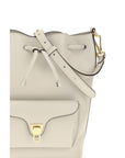 Coccinelle Green Calf Leather Bos Taurus Shoulder Bag