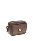 Coccinelle Brown Calf Leather Bos Taurus Shoulder Bag