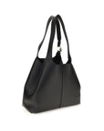 Coccinelle Black Calf Leather Bos Taurus Shoulder Bag