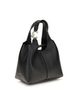 Coccinelle Black Calf Leather Bos Taurus Shoulder Bag