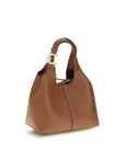 Coccinelle Brown Calf Leather Bos Taurus Shoulder Bag