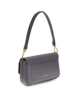 Coccinelle Blue Calf Leather Bos Taurus Shoulder Bag