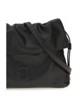 Coccinelle Black Calf Leather Bos Taurus Shoulder Bag