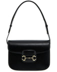Gucci Black Leather Shoulder Bag