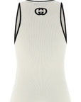 Gucci Bicolor Viscose Tank Tops