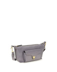Coccinelle Gray Calf Leather Bos Taurus Shoulder Bag