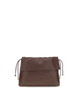 Coccinelle Brown Calf Leather Bos Taurus Shoulder Bag