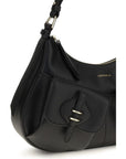 Coccinelle Black Calf Leather Bos Taurus Shoulder Bag