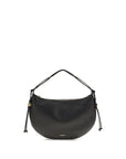 Coccinelle Black Calf Leather Bos Taurus Shoulder Bag