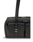 Coccinelle Black Calf Leather Bos Taurus Shoulder Bag