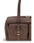 Coccinelle Brown Calf Leather Bos Taurus Shoulder Bag