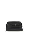 Moschino Black Goatskin Shoulder Bag