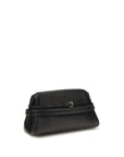 Moschino Black Goatskin Shoulder Bag