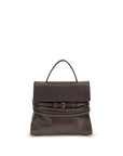 Moschino Brown Goatskin Shoulder Bag