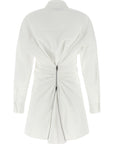 Alexander Wang White Cotton Short Dress