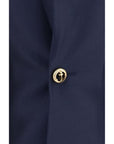 Balenciaga Blue Wool Oves Aries Casual Dress