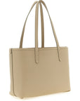 Burberry Beige Calfskin Tote Bag