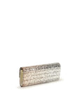 Jimmy Choo Gold Plexiglass Clutch Bag