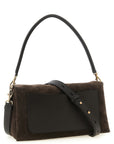 Tod's Brown Calfskin Shoulder Bag