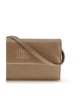 Miu Miu Beige Calf Leather Bos Taurus Clutch Bag