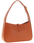Saint Laurent Orange Calfskin Shoulder Bag