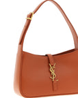 Saint Laurent Orange Calfskin Shoulder Bag