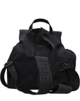 Versace Black Fabric Backpack