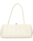 Jil Sander White Leather Shoulder Bag