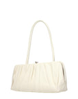 Jil Sander White Leather Shoulder Bag