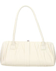 Jil Sander White Leather Shoulder Bag