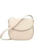 Jil Sander Beige Leather Crossbody Bag