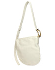 Jil Sander Beige Leather Crossbody Bag