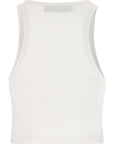Dsquared² White Cotton Tank Tops