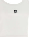 Dsquared² White Cotton Tank Tops