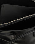 The Attico Black Calfskin Shoulder Bag