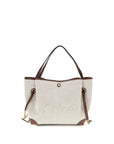 Chloé Beige Cotton Shoulder Bag