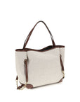 Chloé Beige Cotton Shoulder Bag