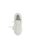 Off-White White Calf Leather Bos Taurus Low Top Sneakers